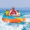 Costway Towable Tube for Boating 3 Riders with Front & Back Tow Points for Towing Rider